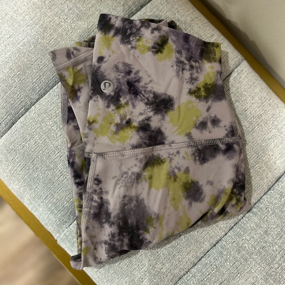 Lulu lemon align tie dye